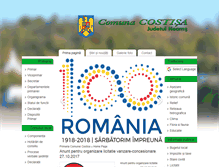 Tablet Screenshot of comunacostisa.ro